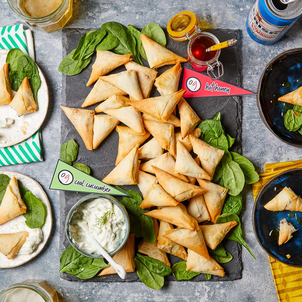 spinach goat cheese turnovers