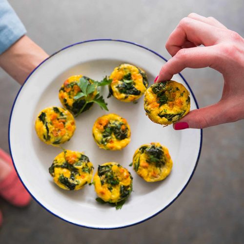 veggie frittata bites